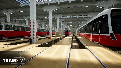 TramSim DLC Betriebsbahnhof Wien 💎 DLC STEAM РОССИЯ