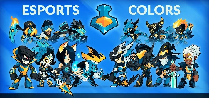 Brawlhalla. eSports v.1 Colors