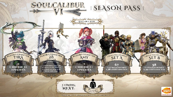 SOULCALIBUR VI Season Pass 💎 DLC STEAM GIFT RU