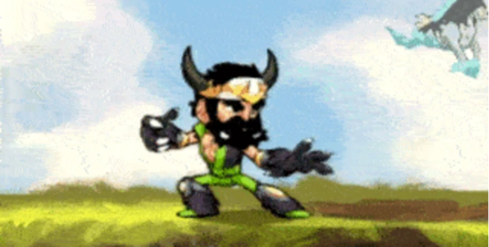 Brawlhalla. Be a Hero emote