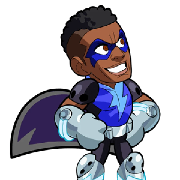 Brawlhalla. Be a Hero emote