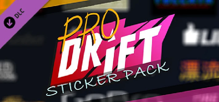 CarX Drift Racing Online - Pro Drift Sticker Pack 💎DLC