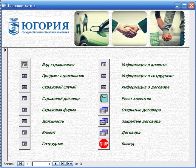 Database Insurance company.mdb