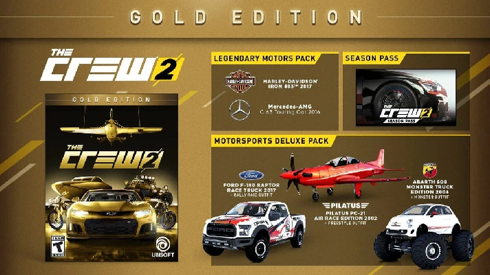 🎮🔥THE CREW® 2 Gold Edition XBOX ONE / X|S 🔑 Key🔥