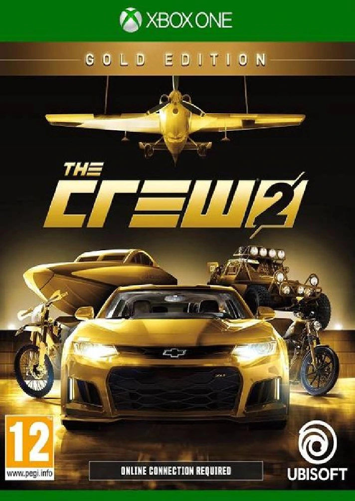 🎮🔥THE CREW® 2 Gold Edition XBOX ONE / X|S 🔑 Key🔥