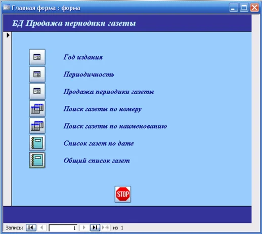 База данных Продажа периодики газет.mdb