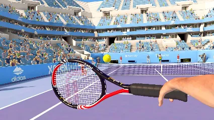 First Person Tennis The Real Tennis Simulator VR STEAM
