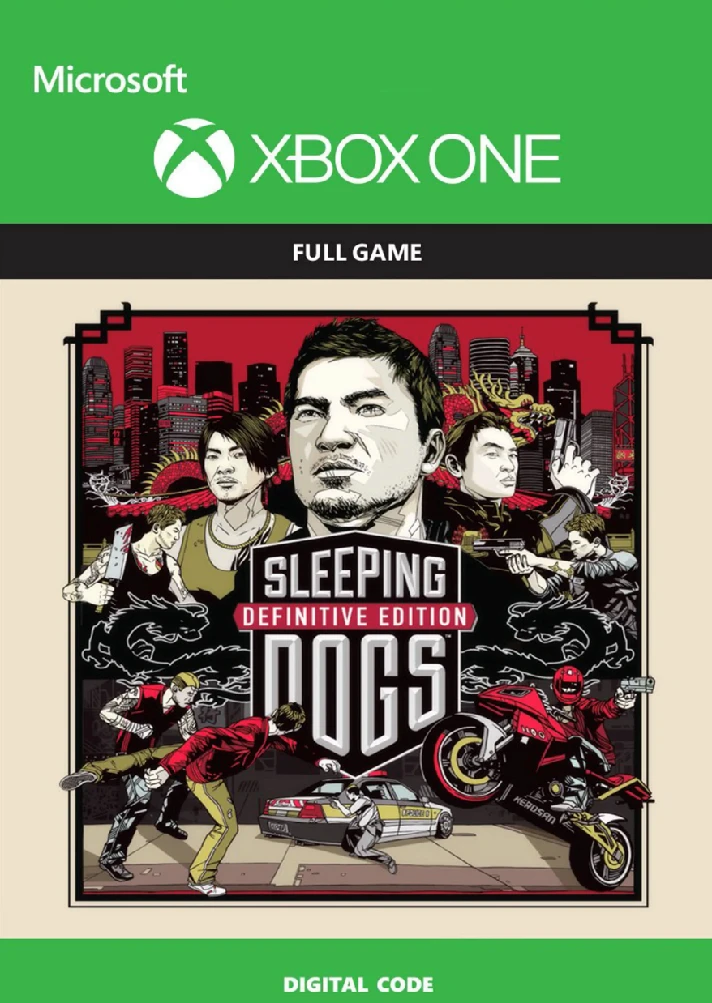 ❗SLEEPING DOGS DEFINITIVE EDITION❗XBOX ONE🔑KEY❗