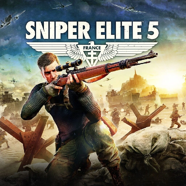 Sniper Elite 5 + DLC Wolf Mountain [XBOX ONE+X/S] 🔥🎮