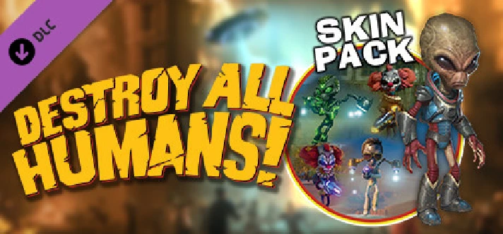 Destroy All Humans! Skin Pack 💎 DLC STEAM GIFT RU