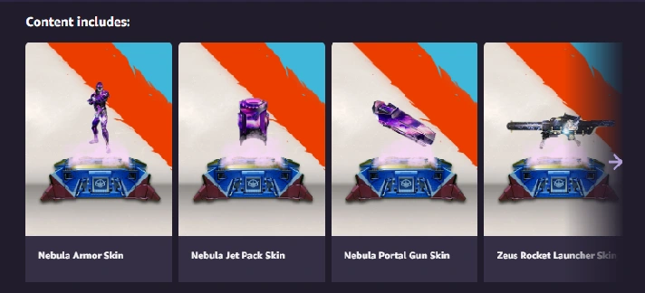 💣Splitgate: Exclusive Weapon Skins (5 Pack)💣