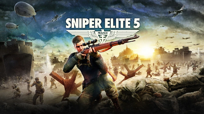 Sniper Elite 5 Deluxe + 390 game XBOX ONE & XBOX SERIES