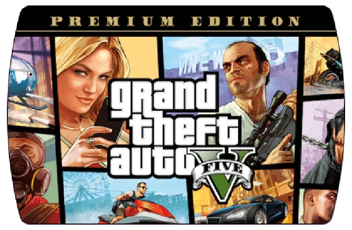 Grand Theft Auto V Premium Online (GTA 5)🔵Region free