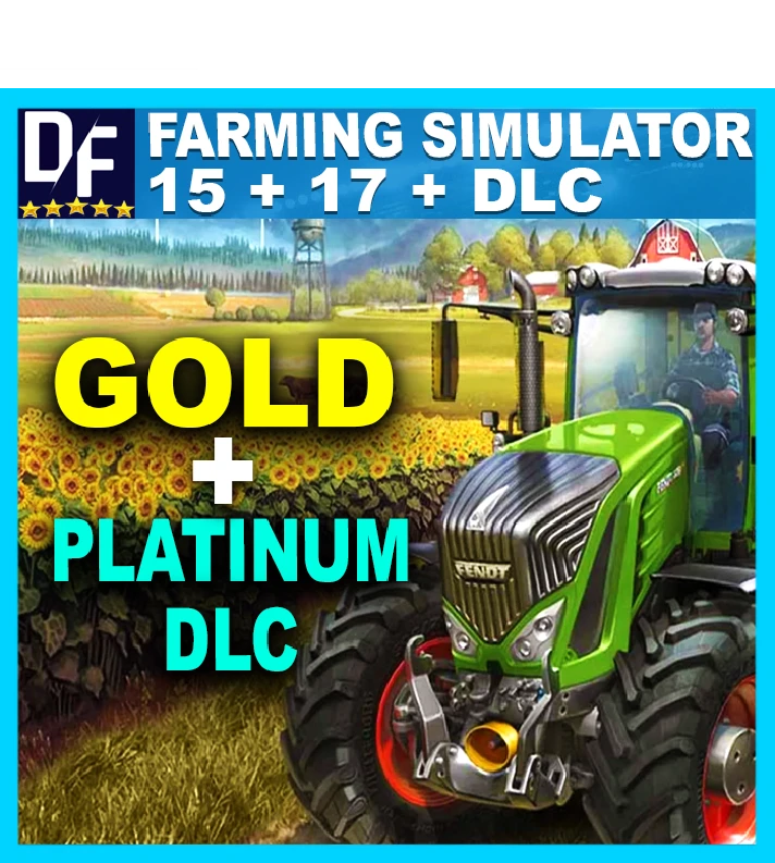 Farming Simulator 15 GOLD +FS17 Platinum✔️STEAM Account