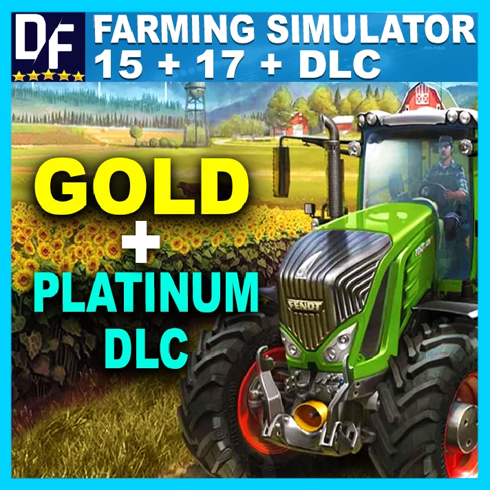 Farming Simulator 15 GOLD +FS17 Platinum✔️STEAM Account