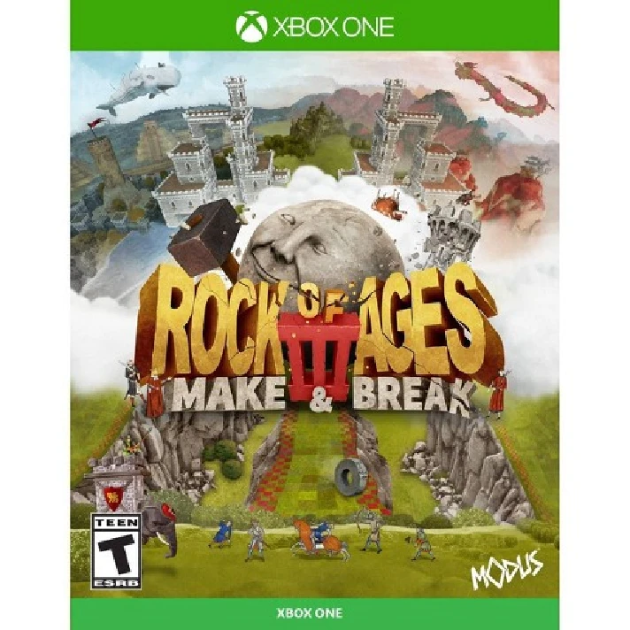 🌍 Rock of Ages 3: Make & Break XBOX / KEY🔑