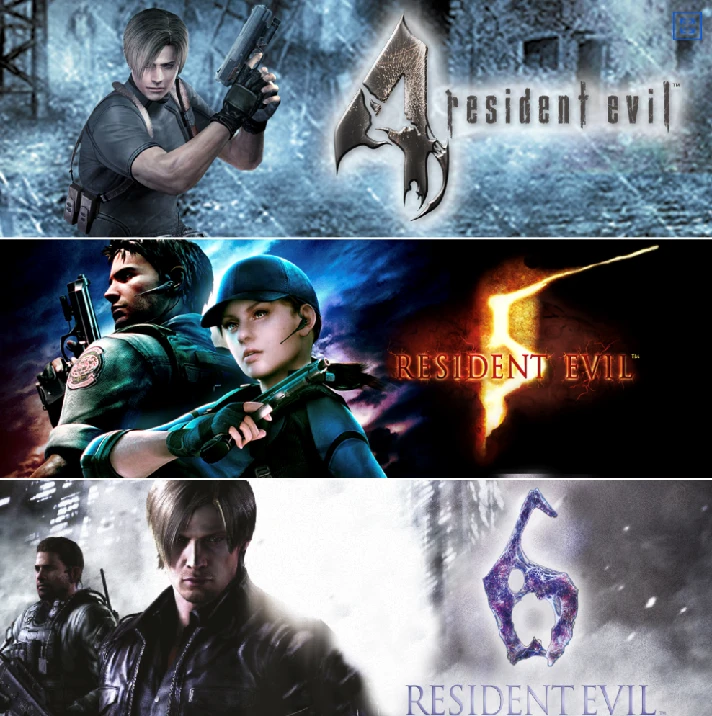 ❗RESIDENT EVIL TRIPLE PACK (4,5,6)❗XBOX🔑KEY❗