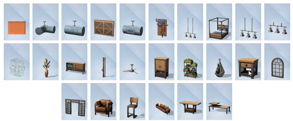 The Sims 4 - Industrial Loft Kit Origin  Лофт Комплект