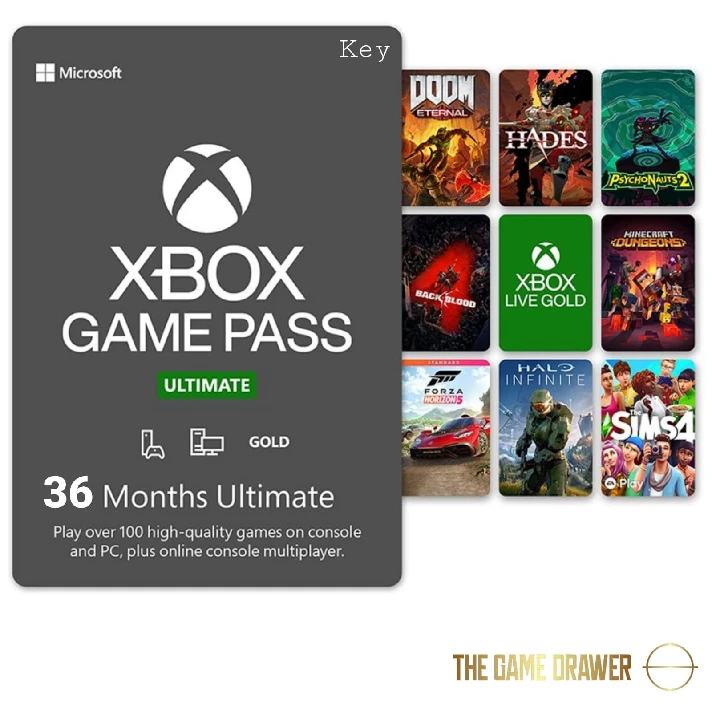 🔥XBOX Game Pass Ultimate 36 Months Renewal Key Code 🔑