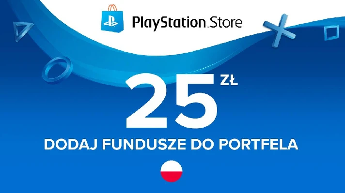 🔶PSN PLN 25 Poland PLN + Help You Choose PS Store