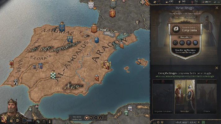 Crusader Kings III: Fate of Iberia 💎 DLC STEAM GIFT RU