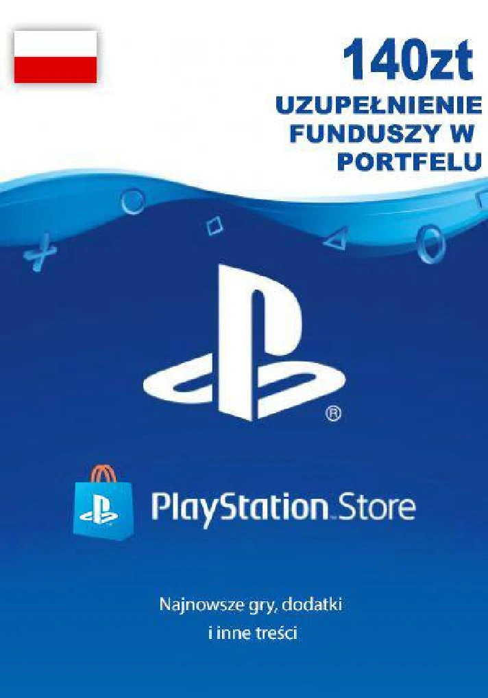 🔶PSN PLN 140 Poland PLN + Help You Choose PS Store