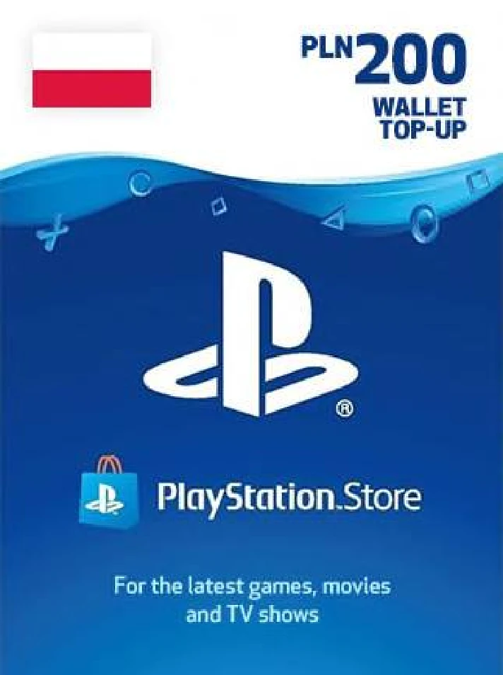 🔶PSN 200 Zloty Poland PLN [Gift card Wallet] Official