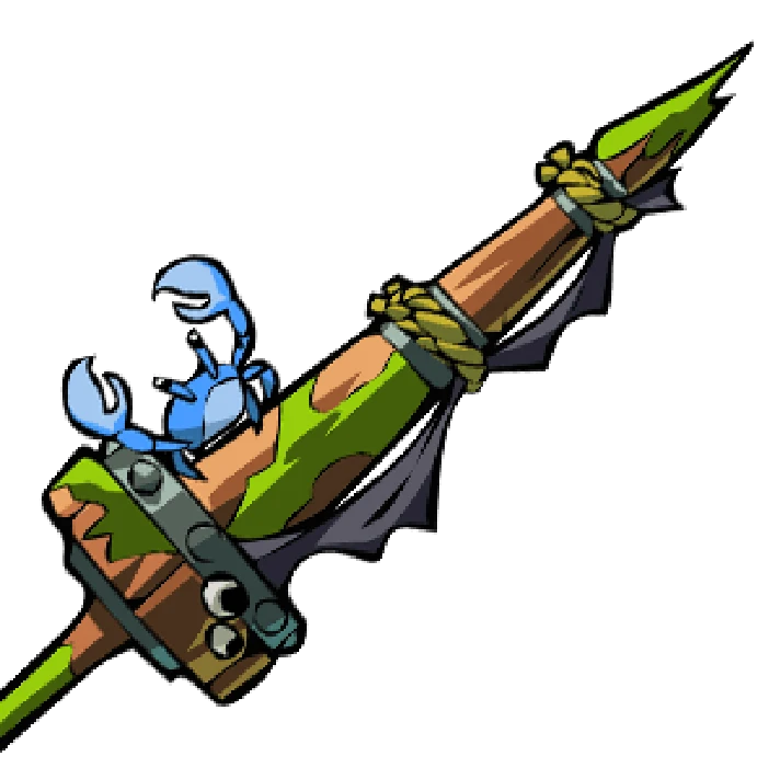 Brawlhalla. Tide Queen, Rocket Lance weapon skin