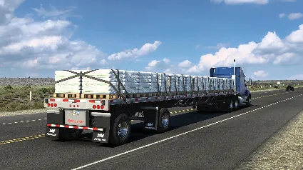 American Truck Simulator Lode King  Prestige Trailers АВТОДОСТАВКА STEAM РОССИЯ