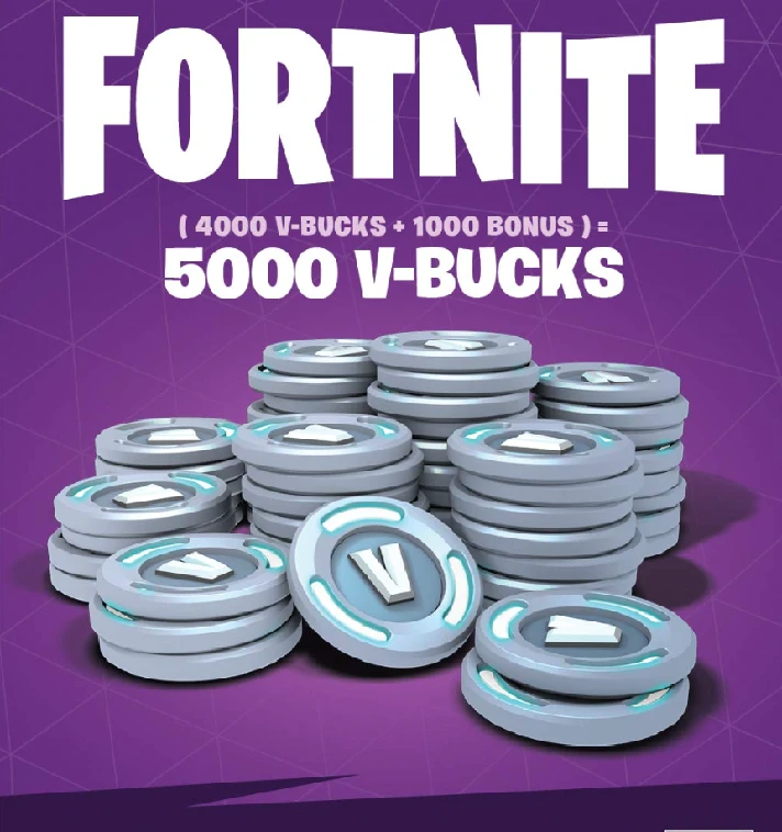 🚀FORTNITE V-BUCKS 1000-27000⚡EPIC-XBOX-PS🚀FAST🔥