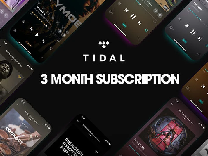 🎶🎧TIDAL HIFI PLUS FAMILY 3 MONTHS🎧🎶 VOUCHER🔥