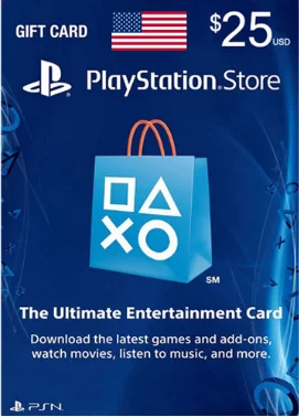 Playstation Network PSN $25 (USA) Мгновенно!