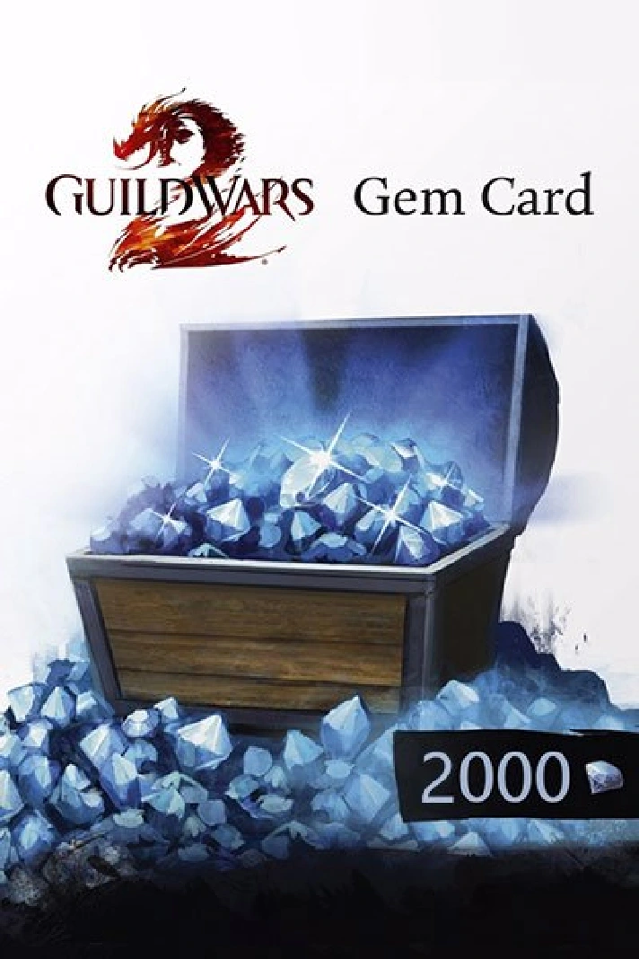 Guild Wars 2 - 2000 Gems Card (Key Global)