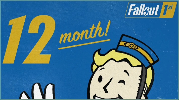 Subscription Fallout 1st Fallout 76 XBOX ONE 12 months