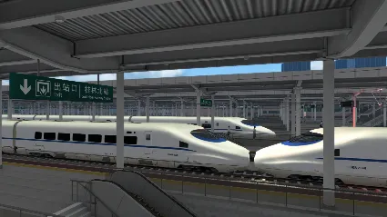 Train Simulator Guiguang High Speed Railway Guilin - Hezhou Route Add-On STEAM РОССИЯ