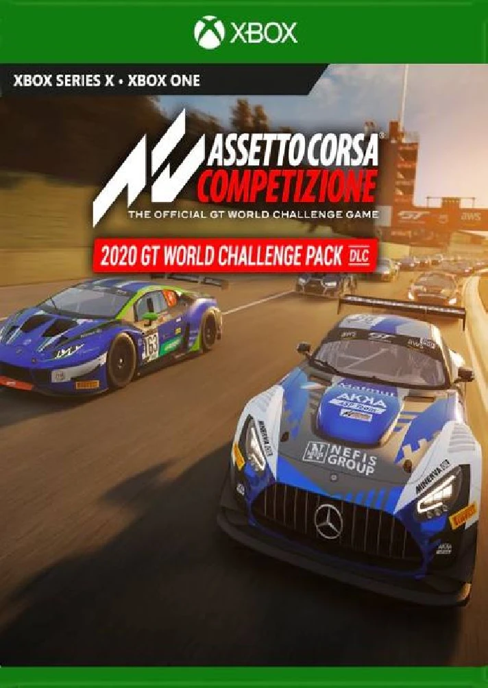 ✅ 2020 GT World Challenge Pack DLC XBOX ONE X|S Key 🔑