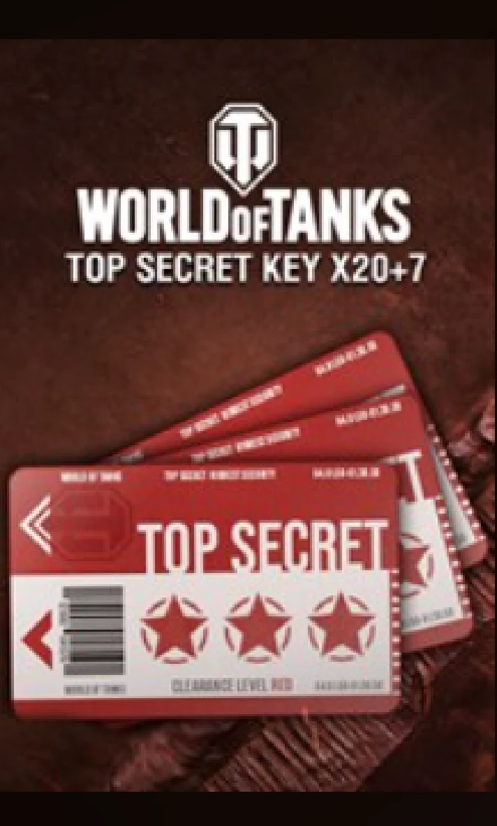 World of Tanks - 20 + 7 Top Secret Maps XBOX X|S