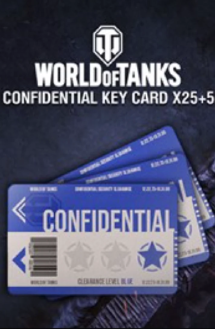 World of Tanks - 30 Personal Access Cards XBOX|XS