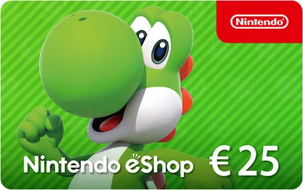 🎁 КАРТА ОПЛАТЫ NINTENDO ESHOP — 25 EUR [EU] | СКИДКИ