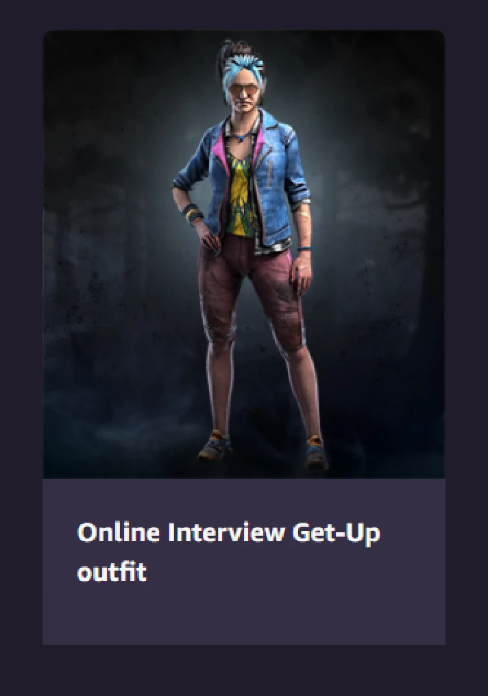 DBD: Skin for Haddie Kaur Outfit "Online Interview"