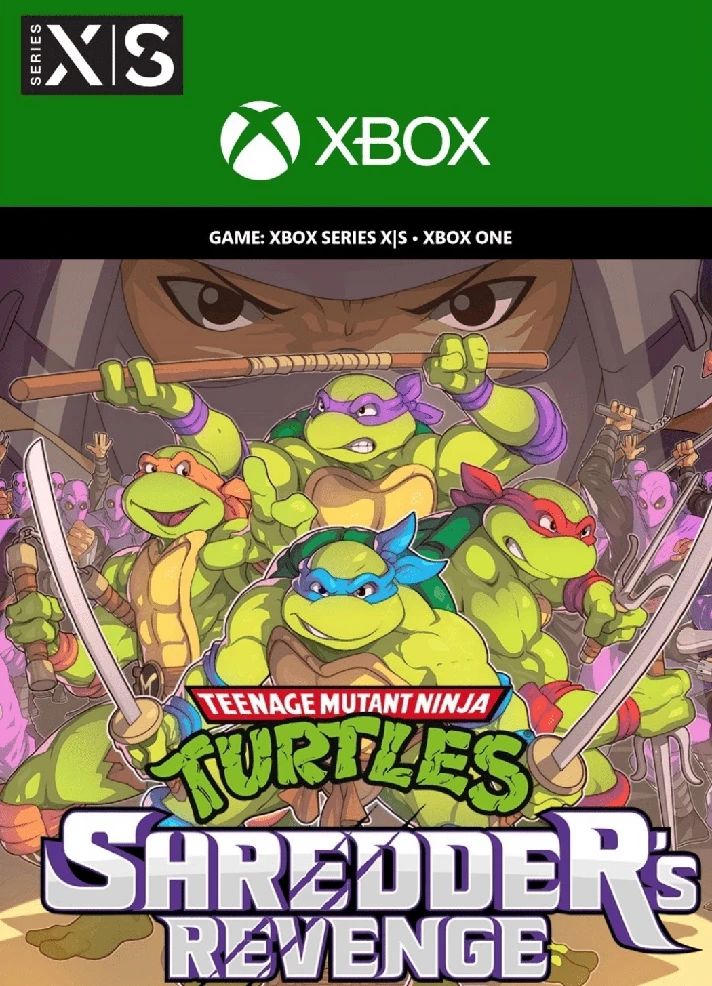 Teenage Mutant Ninja Turtles Shredder´s Revenge XBOX 🔑