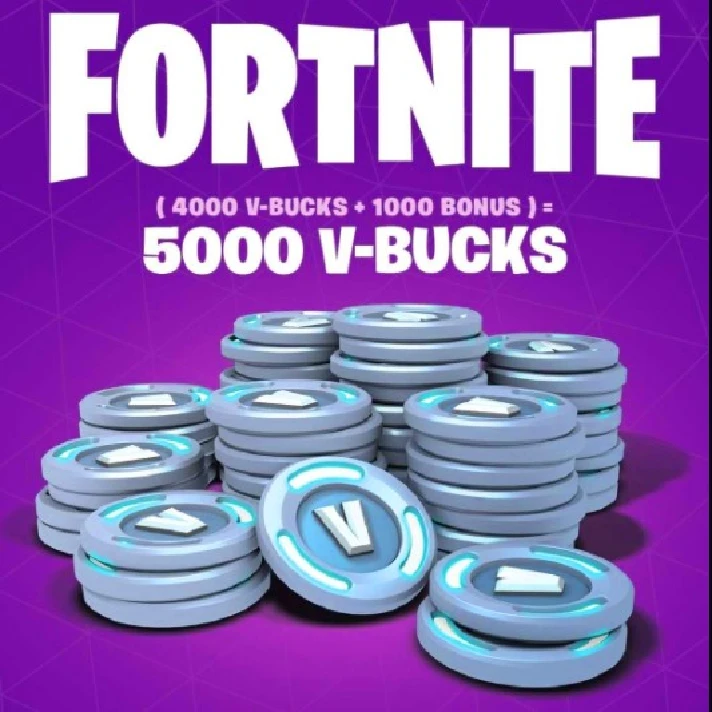 🔥FORTNITE 1000-2800-5000-13500 VBucks EPIC Global+GIFT