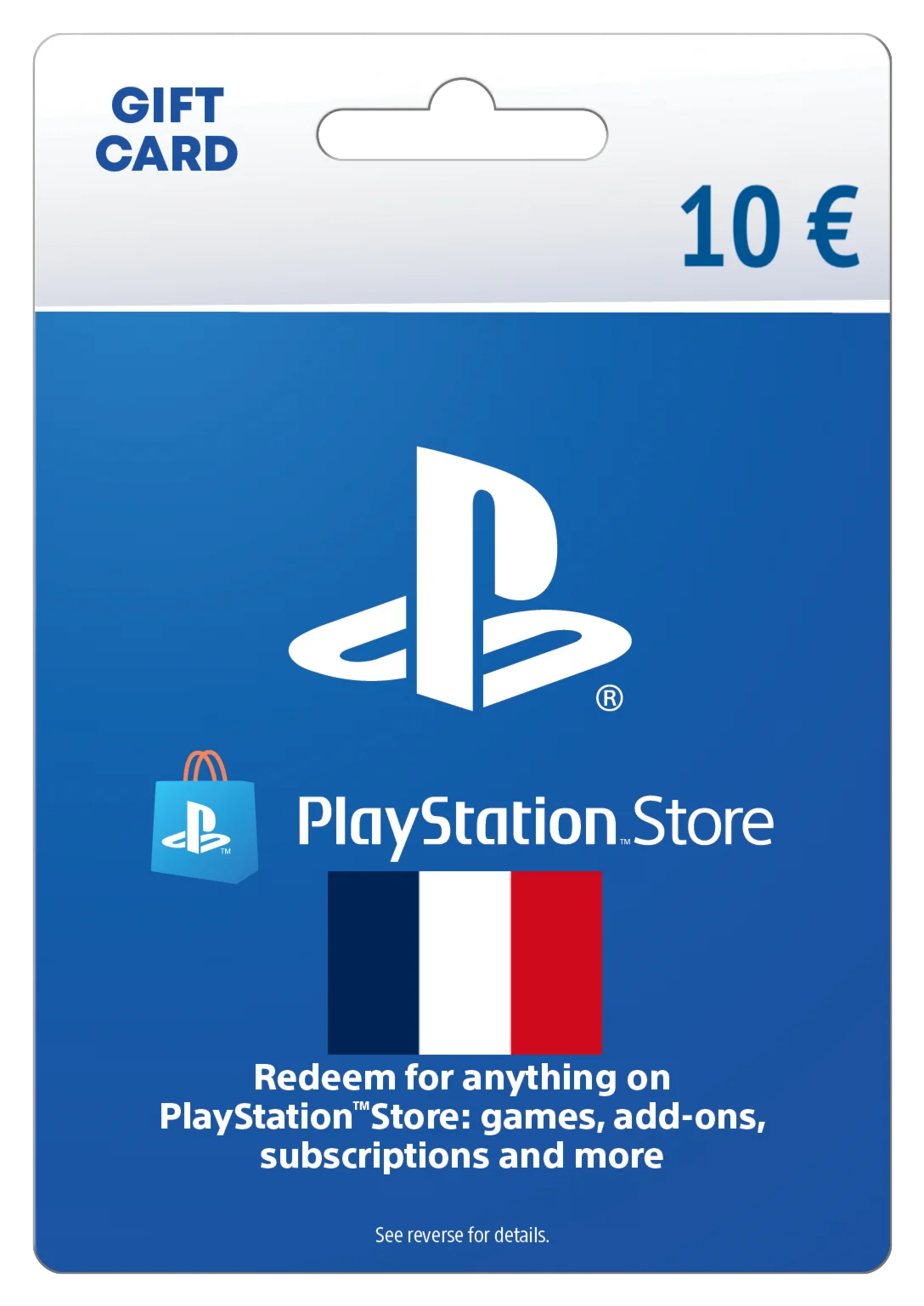 Карта пополнения 10 EURO (PlayStation Store) [FR]