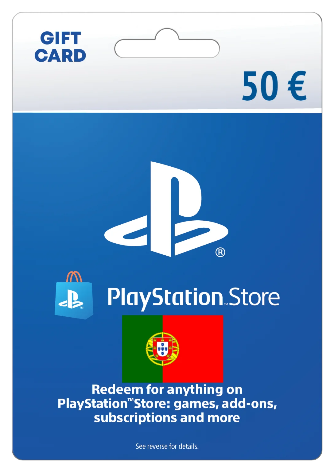 Карта пополнения 50 EURO (PlayStation Store) [PT]