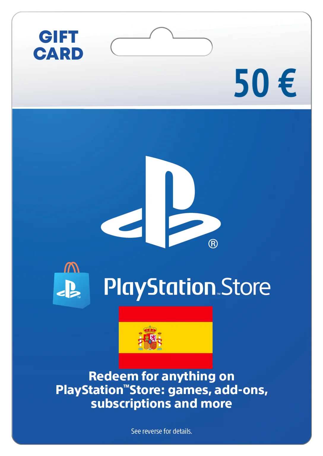 Карта пополнения 50 EURO (PlayStation Store) [ES]