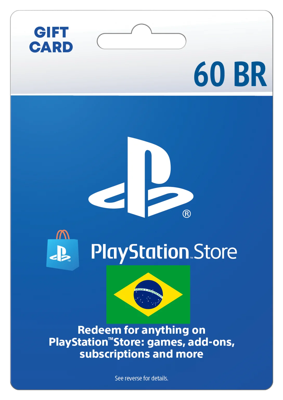 Карта пополнения 60 BRL (PlayStation Store) [BR]