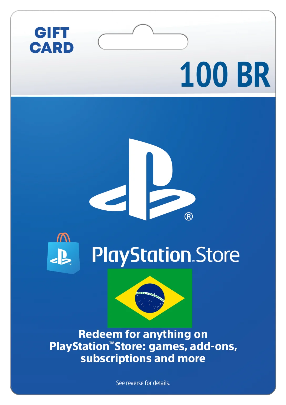 Карта пополнения 100 BRL (PlayStation Store) [BR]