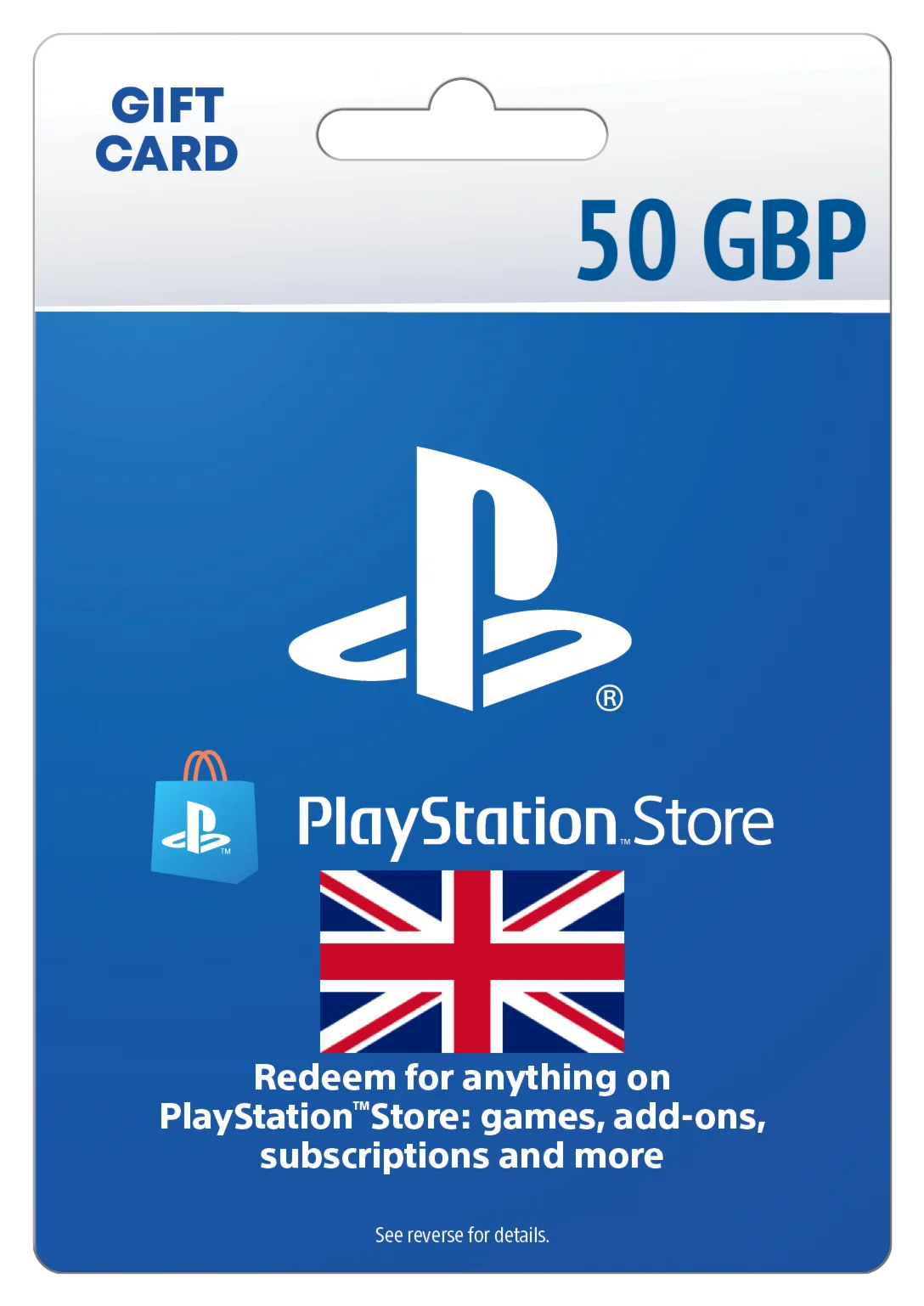 Карта пополнения 50 GBP (PlayStation Store) [GB]