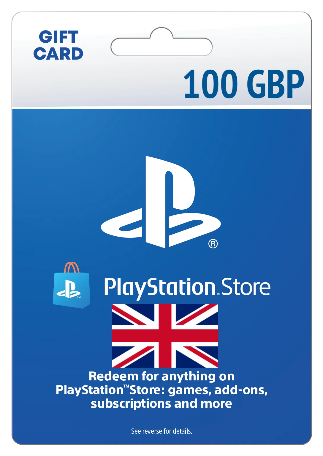 Карта пополнения 100 GBP (PlayStation Store) [GB]