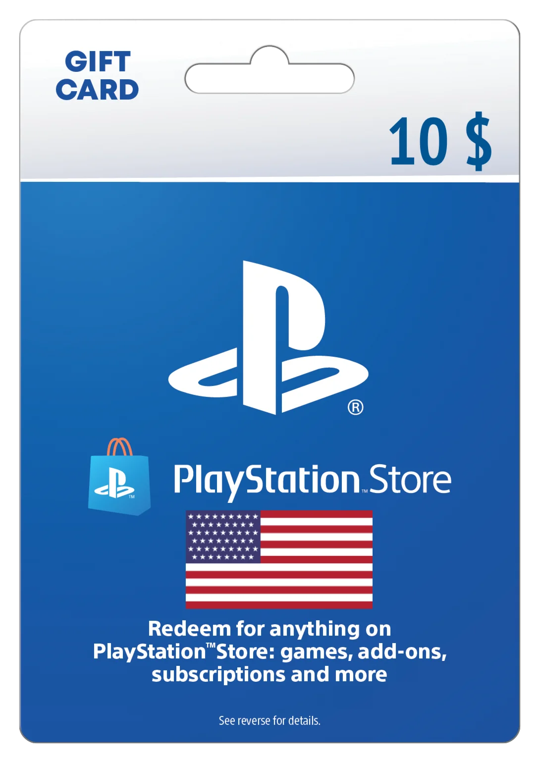 Карта пополнения 10 USD (PlayStation Store) [US]